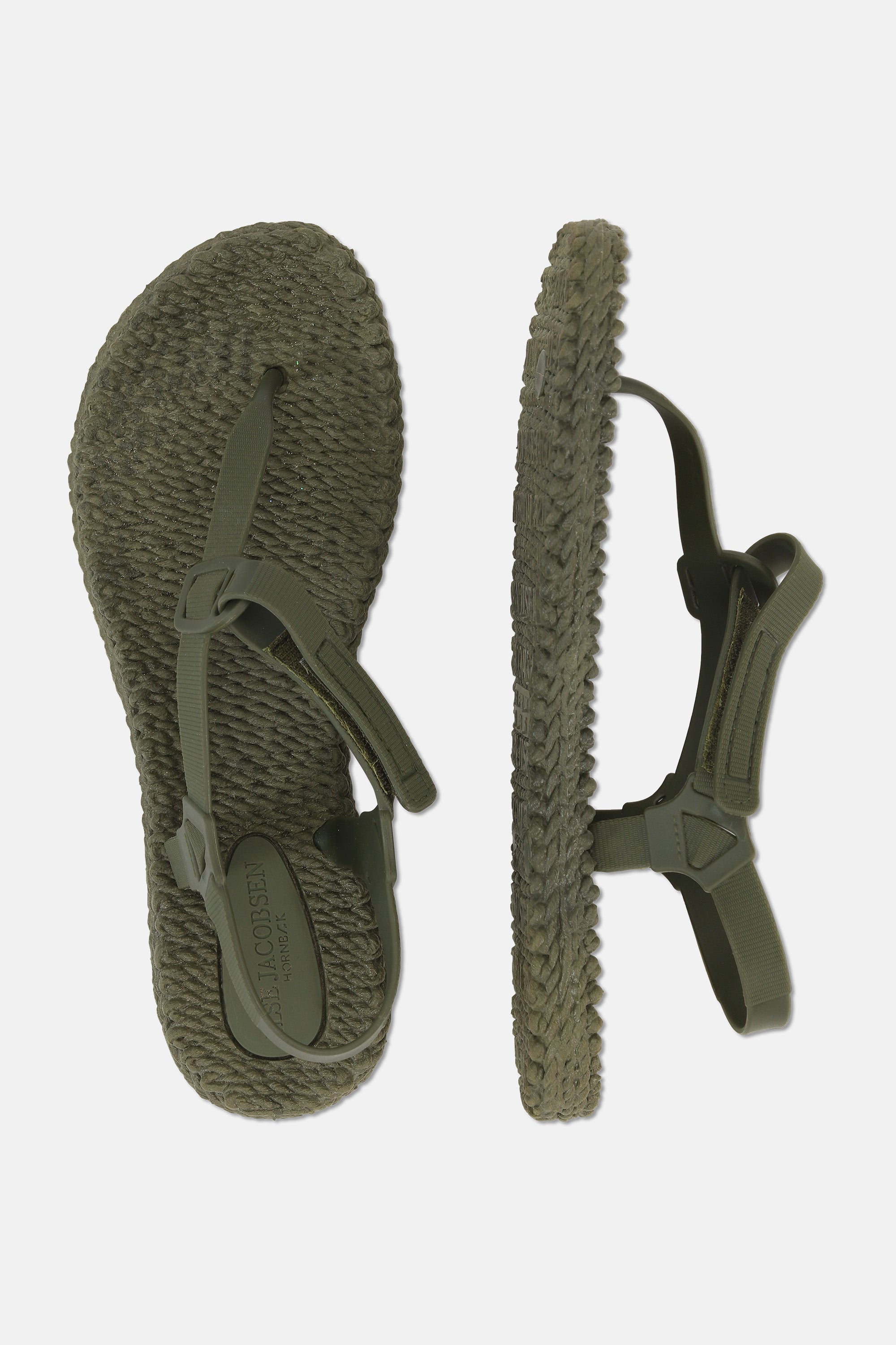 Ilse Jacobsen Hornbæk Footwear Cheerful Flip Flop Flip-flops 410 Army